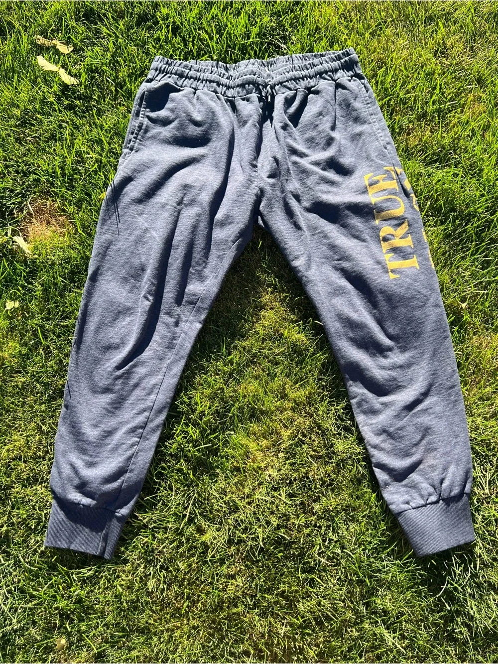 True Religion Navy Joggers
